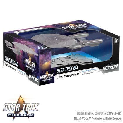 PRE-ORDER - Star Trek Ship Pack: U.S.S. Enterprise - 60th Anniversary Edition - 1
