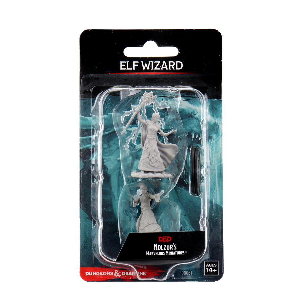 D&D Nolzur's Marvelous Miniatures - Female Elf Wizard