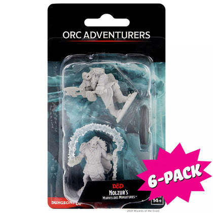 D&D Nolzur's Marvelous Miniatures: Orc Adventures (Bundle of 6)