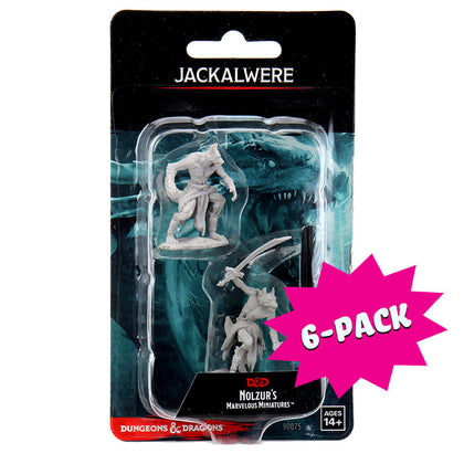 D&D Nolzur's Marvelous Miniatures - Jackalwere (Bundle of 6)