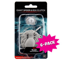 D&D Nolzur's Marvelous Miniatures: Giant Spider & Egg Clutch (Bundle of 6)