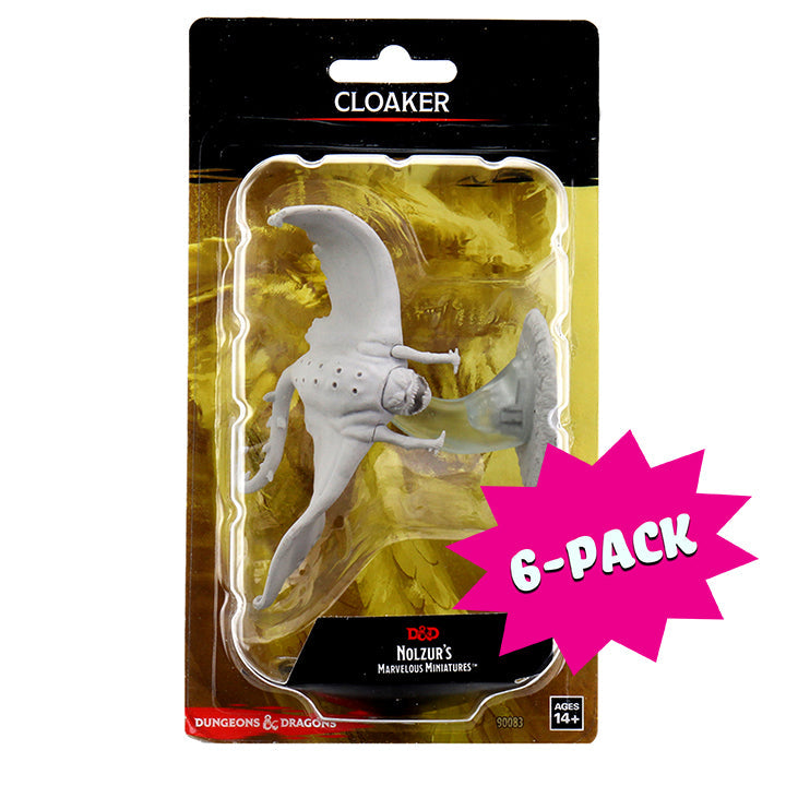 D&D Nolzur's Marvelous Miniatures - Cloaker (Bundle of 6)