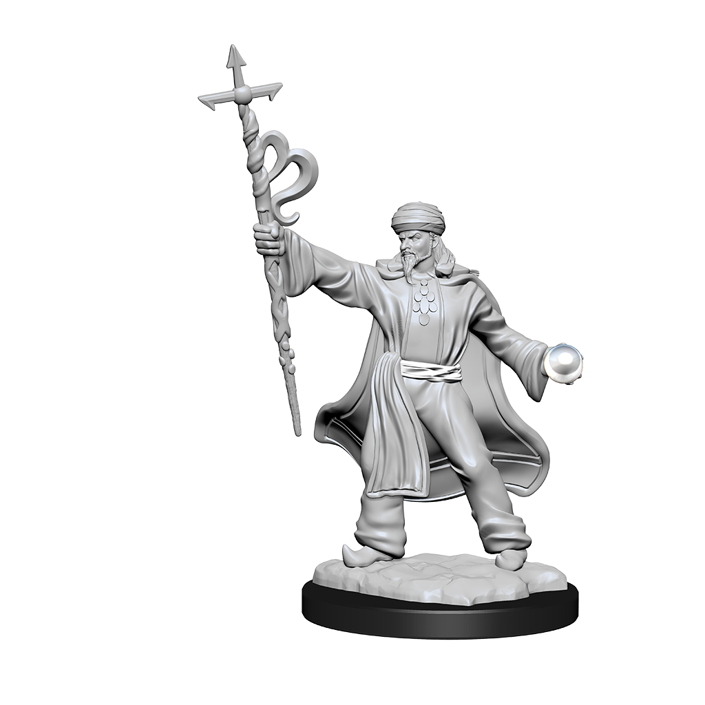 D&D Nolzur's Marvelous Miniatures: Human Wizard Male main image 1