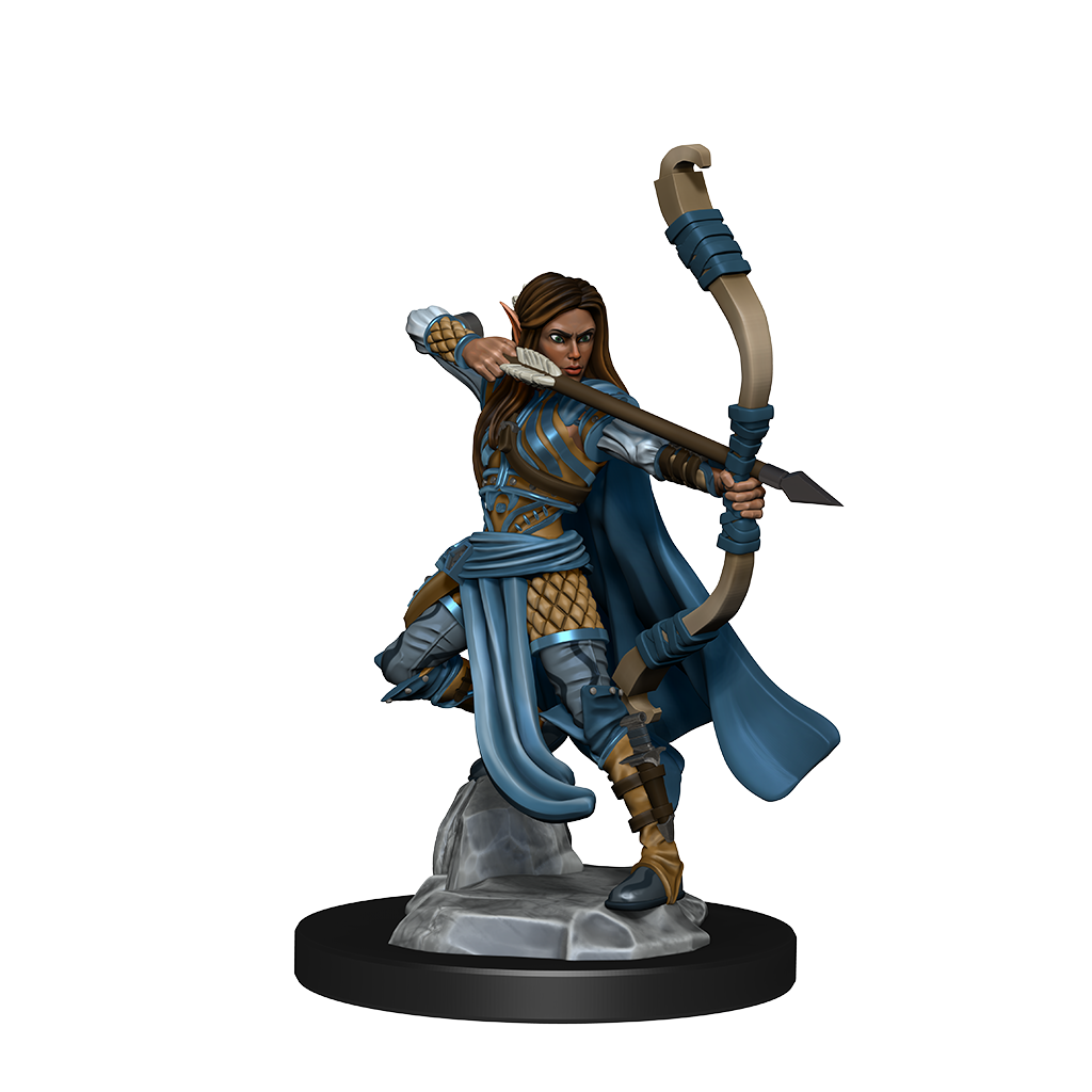 D&D Nolzur's Marvelous Miniatures: Elf Ranger Female – WizKids