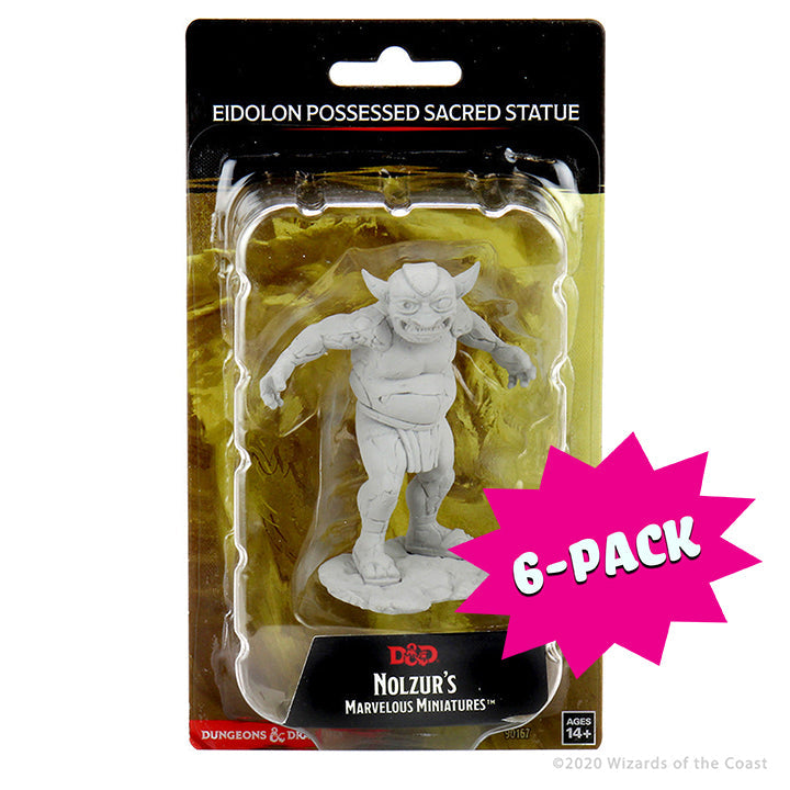 D&D Nolzur's Marvelous Miniatures: Eidolon Possessed Sacred Statue (Bundle of 6)