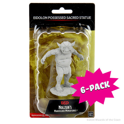 D&D Nolzur's Marvelous Miniatures: Eidolon Possessed Sacred Statue (Bundle of 6)