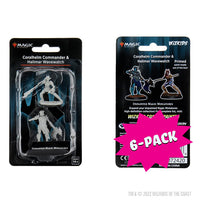 Magic: the Gathering Unpainted Miniatures - Coralhelm Commander & Halimar Wavewatch (Bundle of 6)