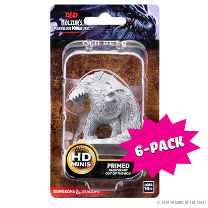D&D Nolzur's Marvelous Miniatures: Owlbear (Bundle of 6)