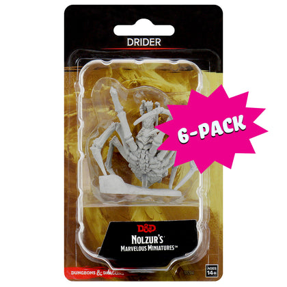D&D Nolzur's Marvelous Miniatures: Drider (Bundle of 6)