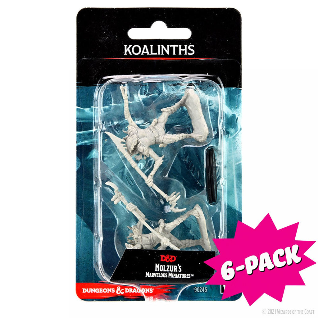D&D Nolzur's Marvelous Miniatures: Koalinths (Bundle of 6)
