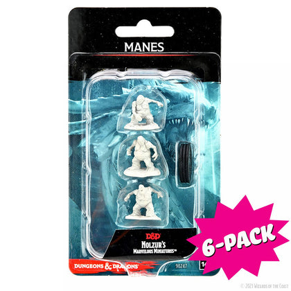 D&D Nolzur's Marvelous Miniatures: Manes (Bundle of 6)