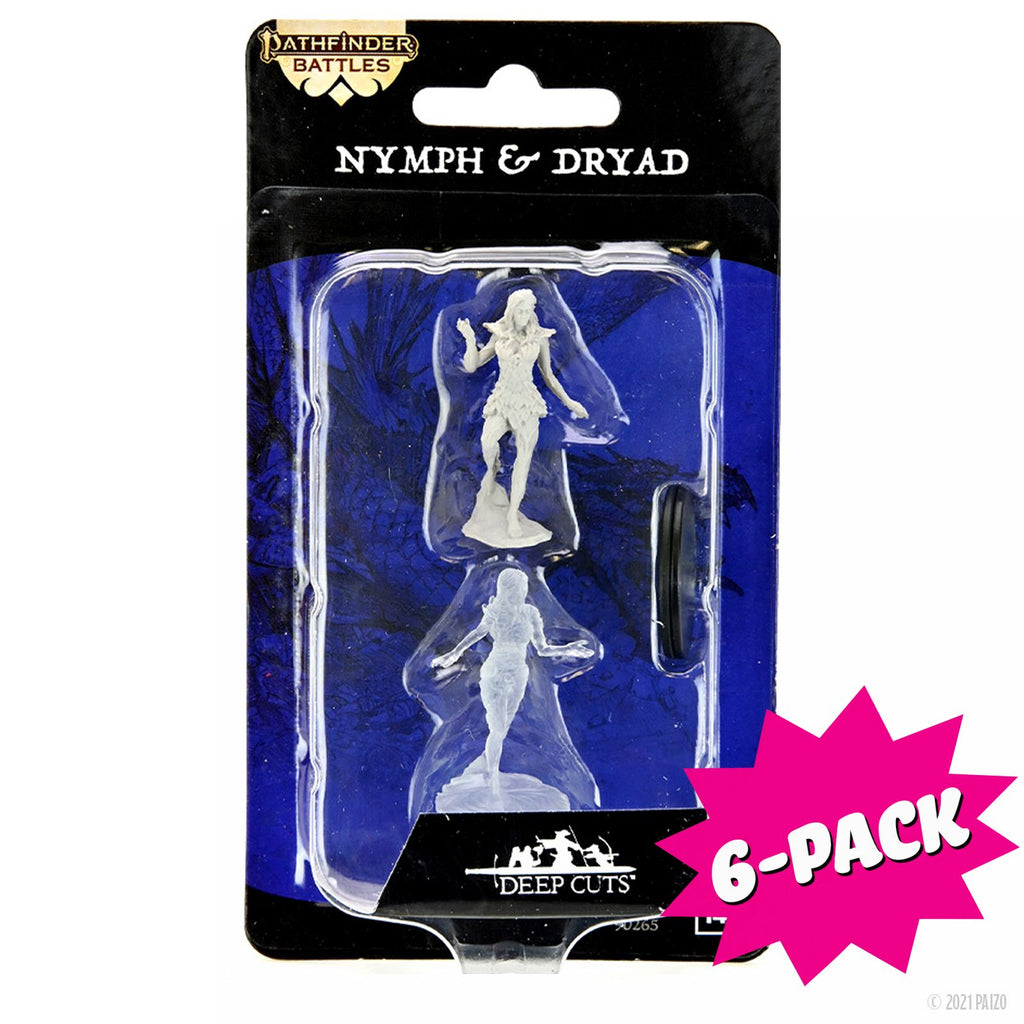 Pathfinder Battles Deepcuts Nymph: & Dryad (Bundle of 6)