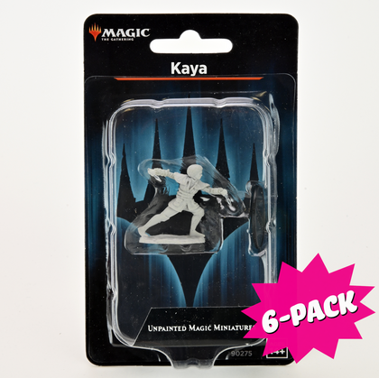 Magic: The Gathering Unpainted Miniatures: Kaya (Bundle of 6)