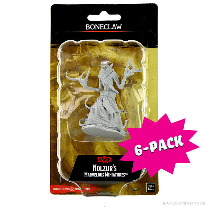 D&D Nolzur's Marvelous Miniatures: Boneclaw (Bundle of 6)