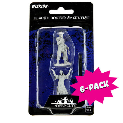 WizKids Deep Cuts: Plague Doctor & Cultist (Bundle of 6)