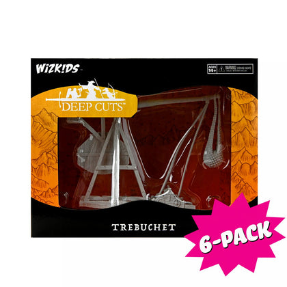 Wizkids Deep Cuts Unpainted Miniatures: Trebuchet (Bundle of 6)