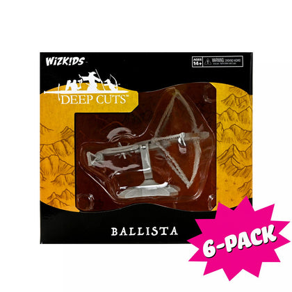 Wizkids Deep Cuts Unpainted Miniatures: Ballista (Bundle of 6)