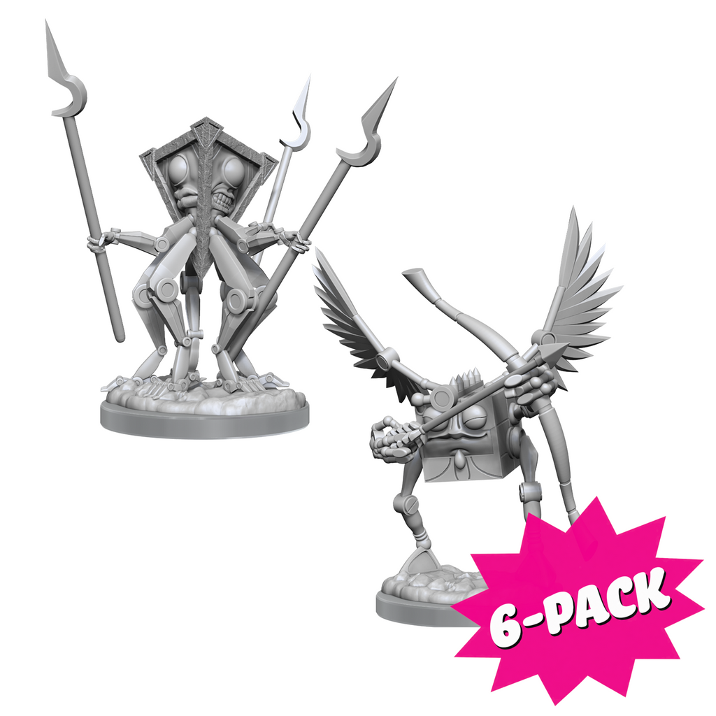 D&D Nolzur's Marvelous Miniatures: Modrons (Bundle of 6)