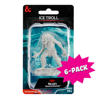 D&D Nolzur's Marvelous Miniatures: Ice Troll Female (Bundle of 6)