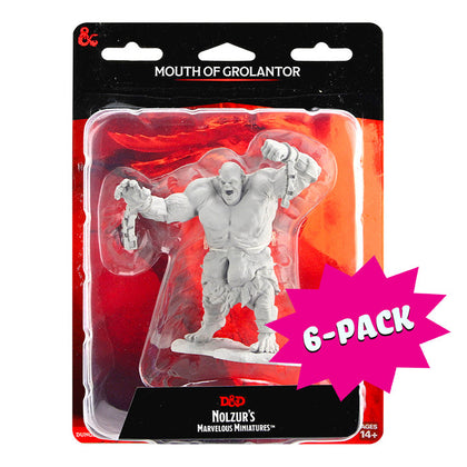 D&D Nolzur's Marvelous Miniatures: Mouth of Grolantor (Bundle of 6)