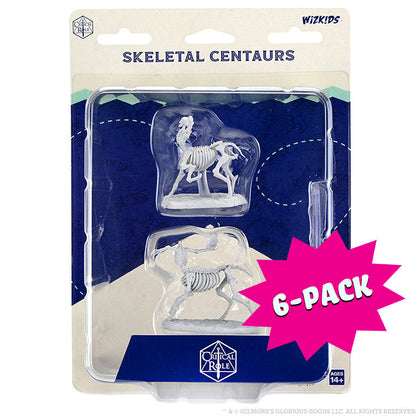 Critical Role Unpainted Miniatures: Skeletal Centaurs (Bundle of 6)