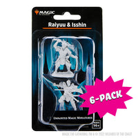 Magic: The Gathering Unpainted Miniatures - Raiyuu & Isshin (Bundle of 6)