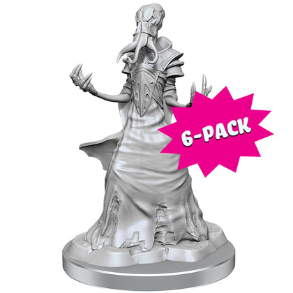 D&D Nolzur's Marvelous Miniatures: Mind Flayers (Bundle of 6)