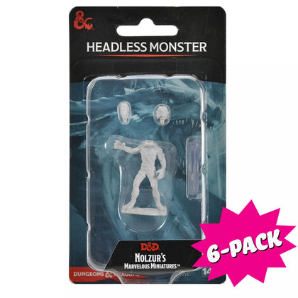 D&D Nolzur's Marvelous Miniatures: Headless Monster (Bundle of 6)