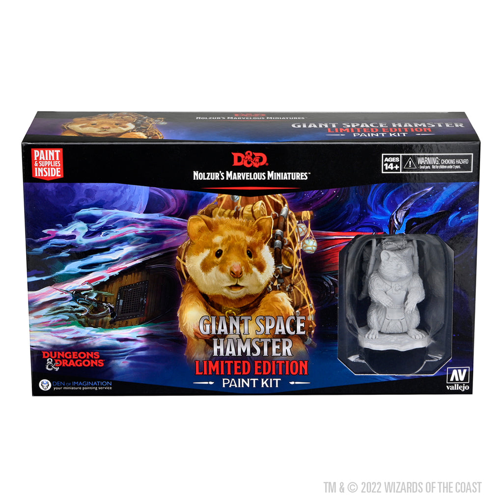 D&D Nolzur's Marvelous Miniatures: Paint Kit Limited Edition - Giant Space Hamster