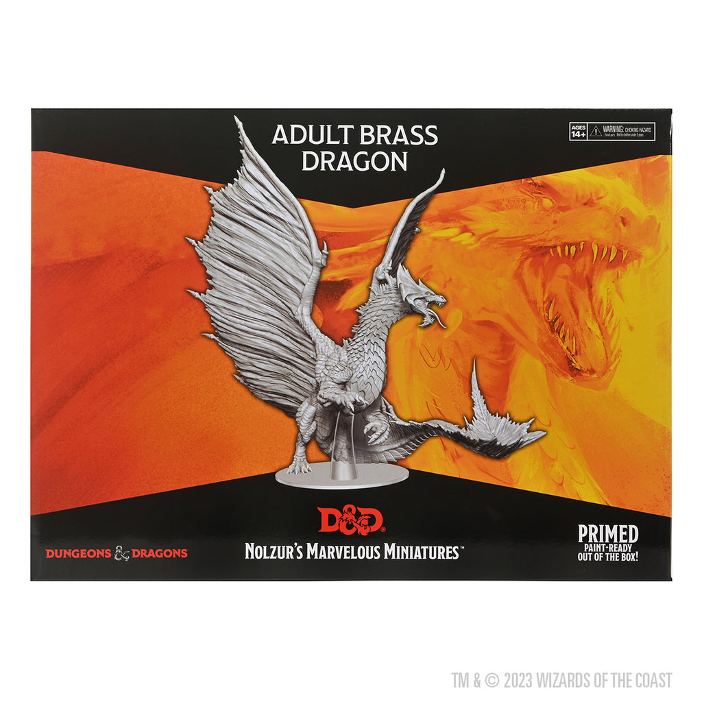 D&D Nolzur's Marvelous Miniatures: Adult Brass Dragon