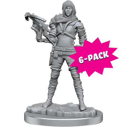 WizKids Deep Cuts: Human Rogue (Bundle of 6)