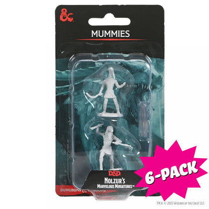 D&D Nolzur's Marvelous Miniatures: Mummies (Bundle of 6)