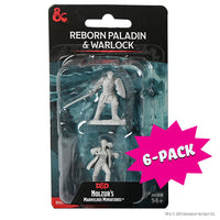 D&D Nolzur's Marvelous Miniatures: Reborn Paladin & Reborn Warlock (Bundle of 6)