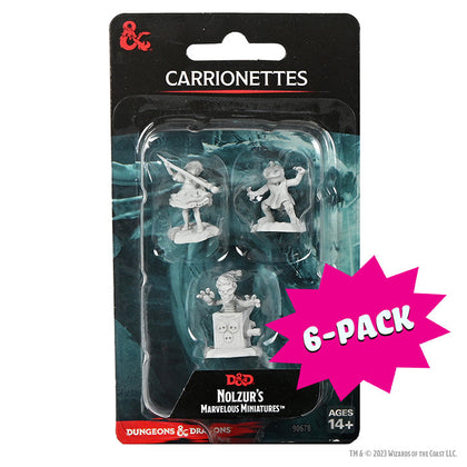 D&D Nolzur's Marvelous Miniatures: Carrionettes (Bundle of 6)
