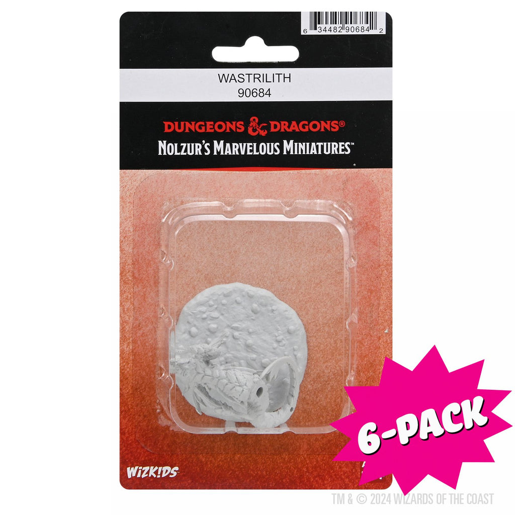 D&D Nolzur's Marvelous Miniatures: Wastrilith (Bundle of 6)