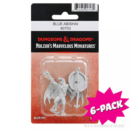D&D Nolzur's Marvelous Miniatures: Blue Abishai (Bundle of 6)
