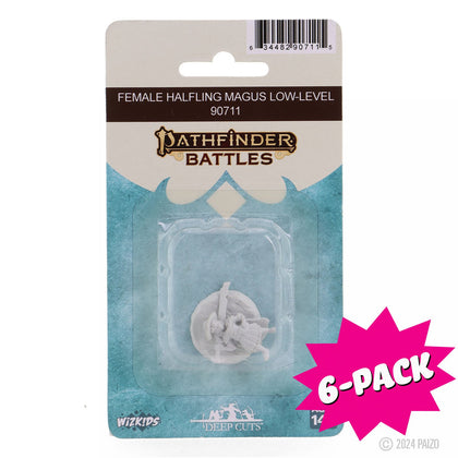 Pathfinder Deep Cuts: Female Halfling Magus Low-Level (Bundle of 6)