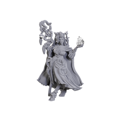 PRE-ORDER - Critical Role Unpainted Miniatures: Fearne Calloway & Mister - 1