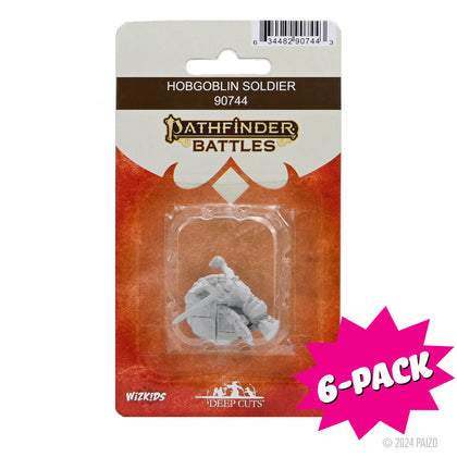 Pathfinder Battles Deep Cuts: Hobgoblin Soldier (Bundle of 6)