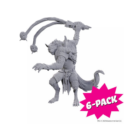 D&D Nolzur's Marvelous Miniatures: Flind Trapper (Bundle of 6)