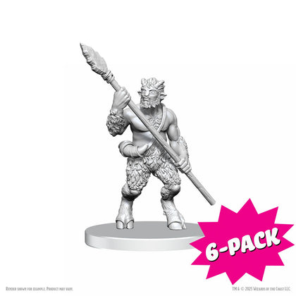 D&D Nolzur's Marvelous Miniatures: Classic Satyr (Bundle of 6)