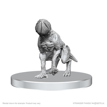 PRE-ORDER - Stranger Things Unpainted Miniatures: Demodogs - 2