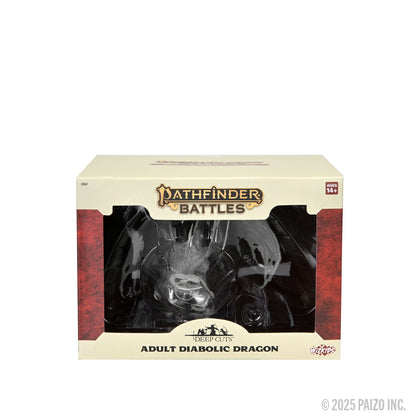 Pathfinder Battles Deep Cuts: Diabolic Dragon Boxed Miniature - 1