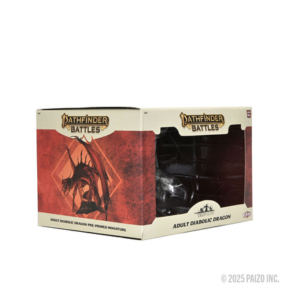 Pathfinder Battles Deep Cuts: Diabolic Dragon Boxed Miniature - 2