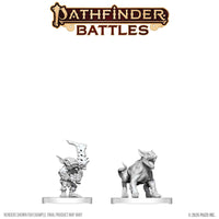 Pathfinder Battles Deep Cuts: Goblin Commando & Goblin Dog