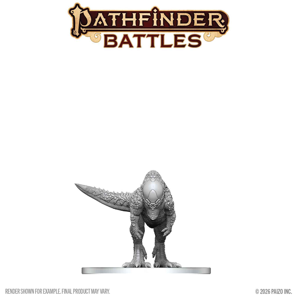 Pathfinder Battles Deep Cuts: Pachycephalosaurus