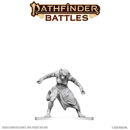 PRE-ORDER - Pathfinder Battles Deep Cuts: Weretiger - 1