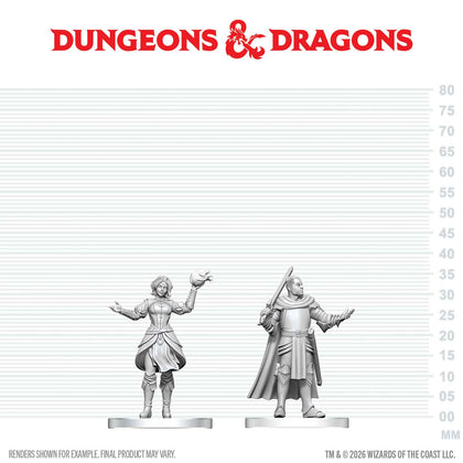 D&D Nolzur's Marvelous Miniatures: Knight & Mage Apprentice - 1