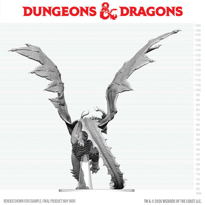 PRE-ORDER - D&D Nolzur's Marvelous Miniatures: Adult Spirit Dragon - 2