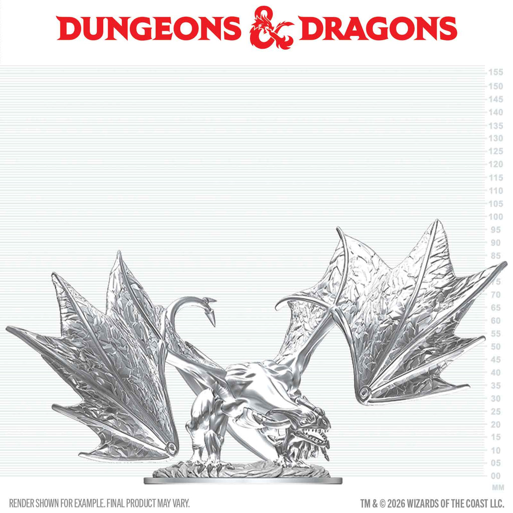 D&D Nolzur's Marvelous Miniatures: Young Sapphire Dragon